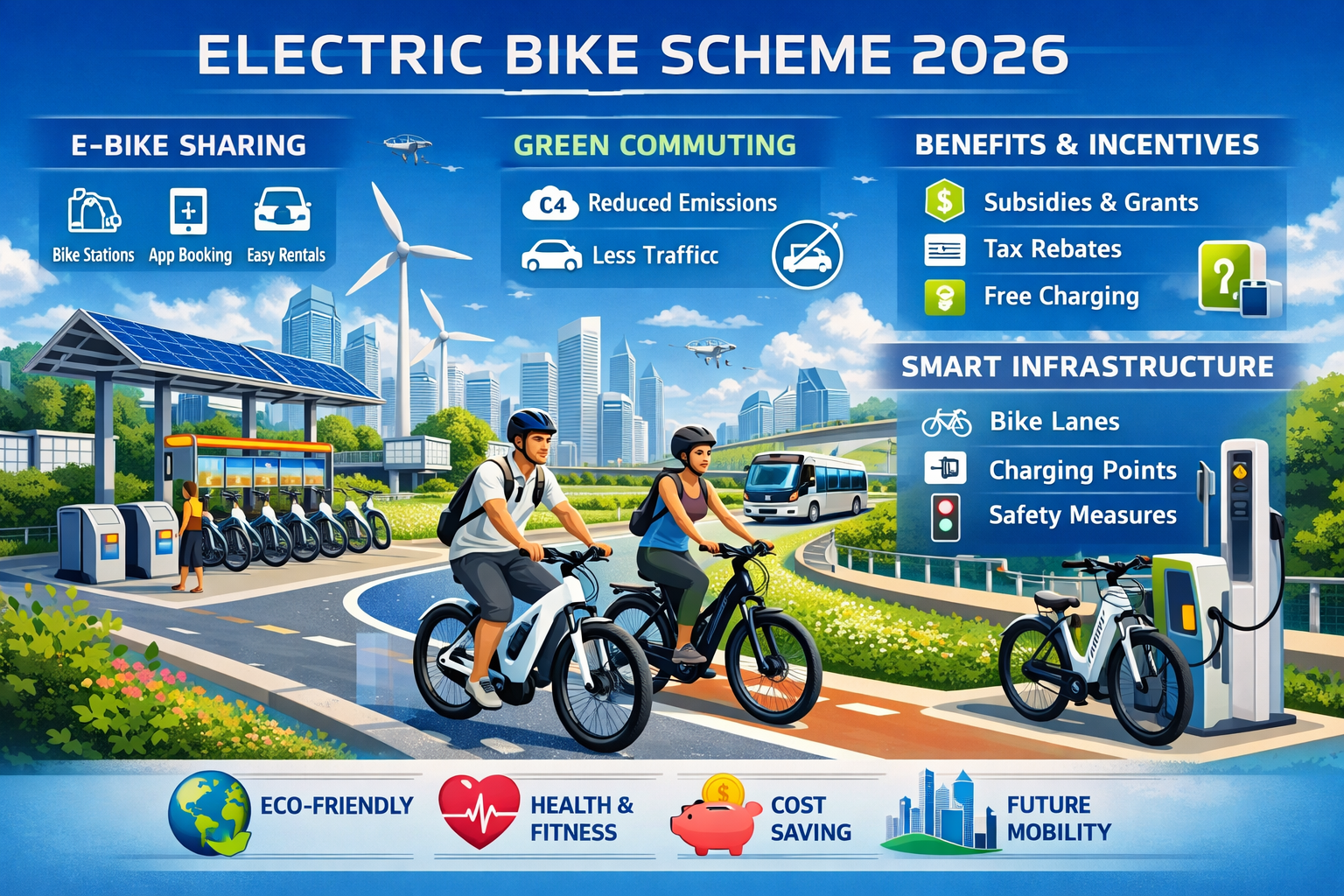 You are currently viewing Electric Bike Scheme 2026 – Complete Guide, Eligibility & How to Apply