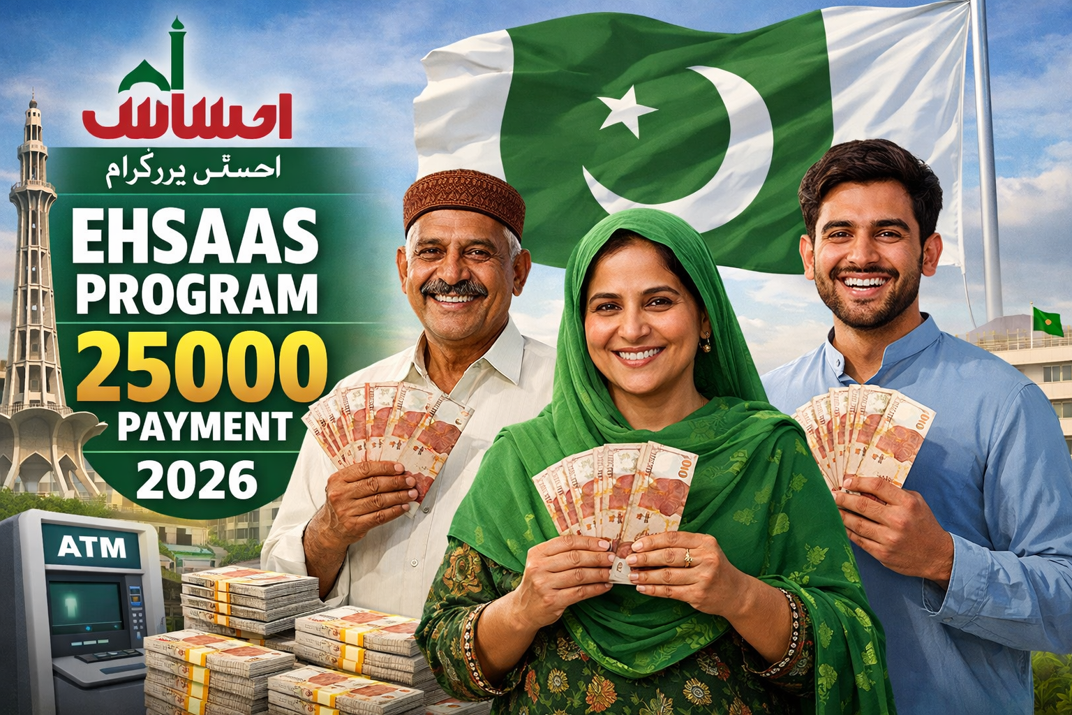 Read more about the article Ehsaas Program 25000 Payment 2026 – Complete Guide for Eligibility, Registration & Payment Check